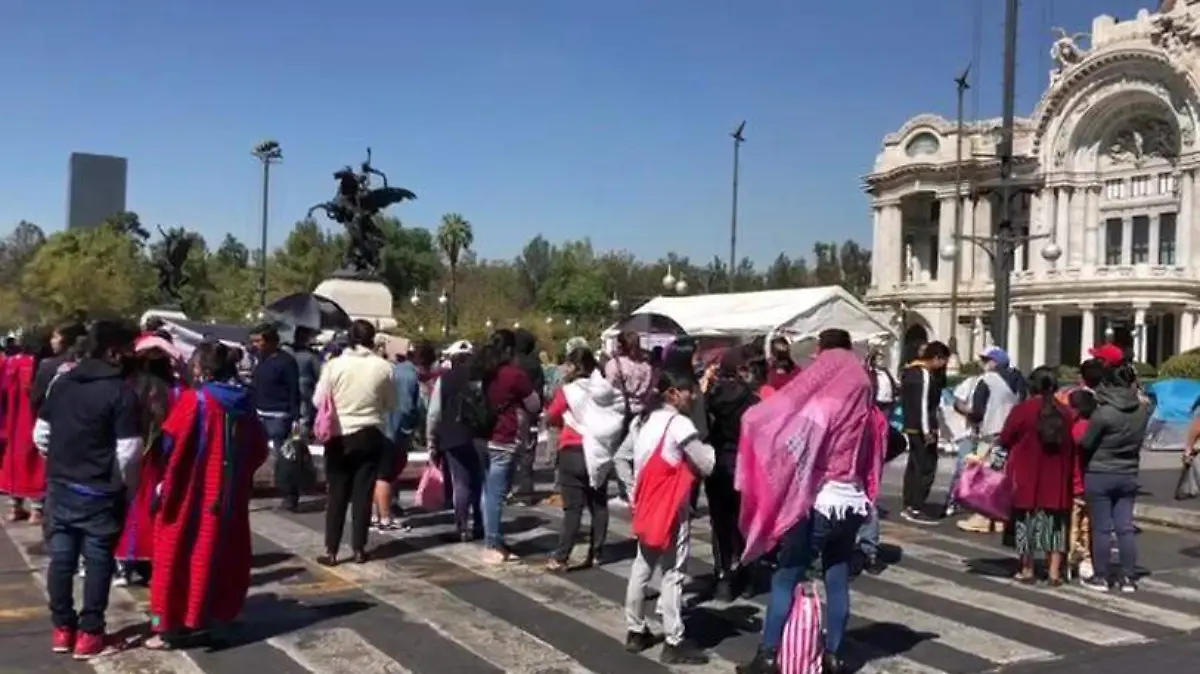 manifestación triqui